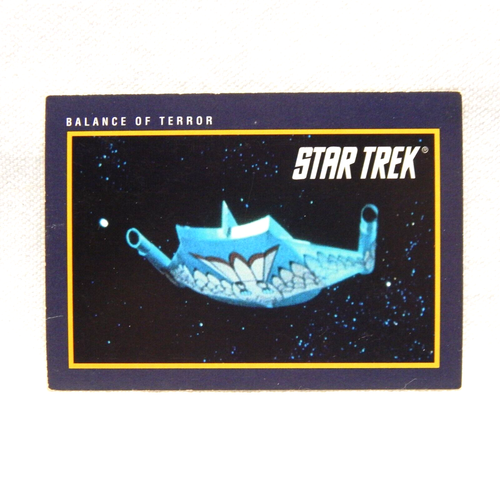 Star Trek Romulans Ship Card 17