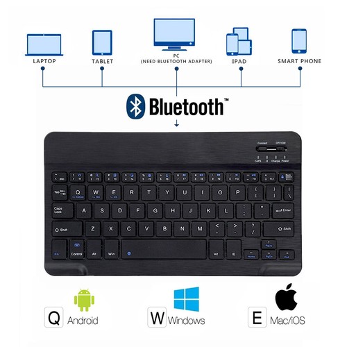 Bluetooth Keyboard Folio Case for iPad A16 /Air 6/5/4 /M2 M3 iPad Pro 11" 4/3/2 - Picture 19 of 20