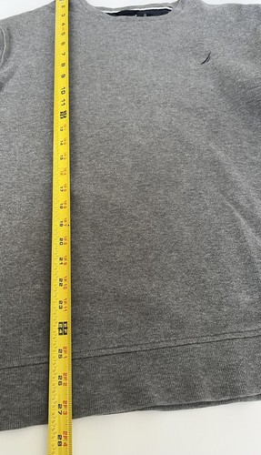 Nautica Men’s  Long Sleeve Gray Sweatshirt In A Size L - Bild 6 von 6