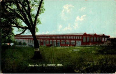 #ad #ad 1908. STANLEY ELECTRIC CO. PITTSFIELD MASS. POSTCARD ZT5 $7.95