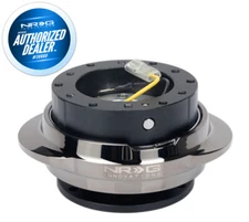 NEW NRG QUICK RELEASE GEN 2.2 BLACK BODY and BLACK CHRORING SRK-220BKC