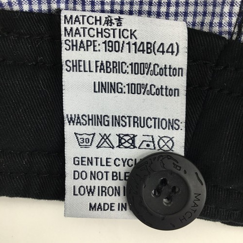 Match & Matchstick Cargo Short Mens 44 Black 8-Pocket 11" Inseam Adjustable Leg - 第 7/10 張圖片