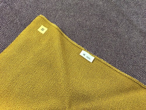 De colección Chirimen de seda japonés Furoshiki original madera de Kiri Paulownia caja 17-F - Imagen 3 de 4
