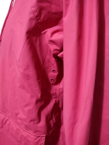 Sailmaker Outerwear Rain Jacket Women's Size  Medium Pink  Full Zip Pockets Hood - Picture 4 of 11