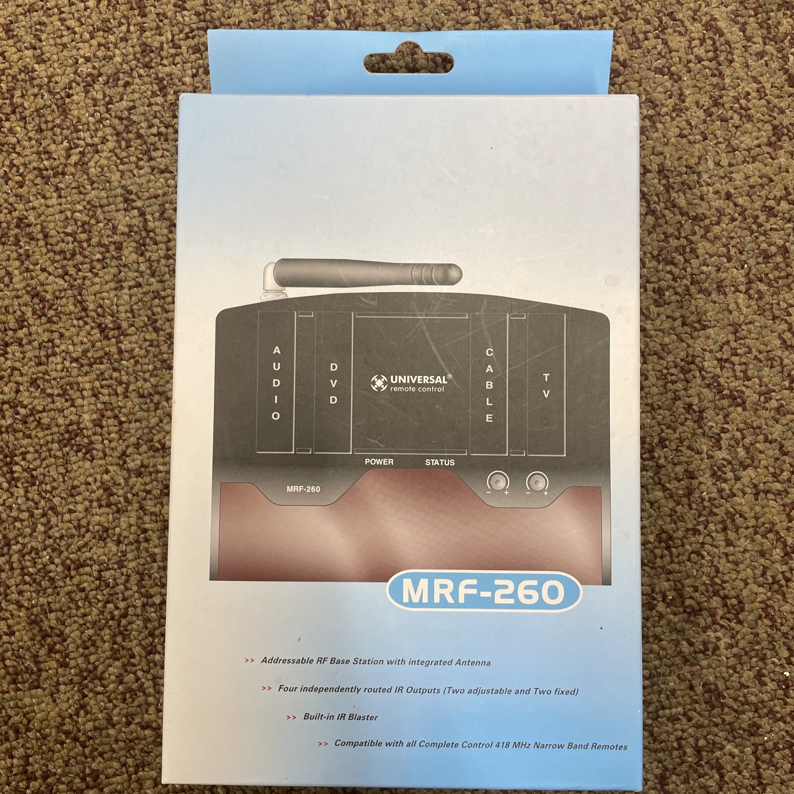 URC Universal Remote Control RF Base Station MRF260 New/ Never Opened