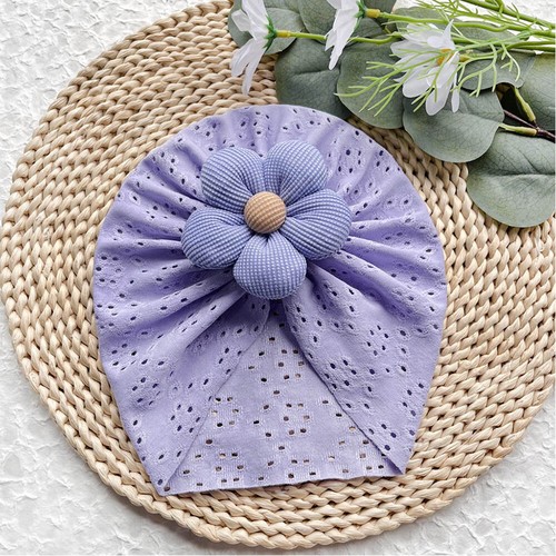 Newborn Infant Bonnet Baby Girl Turban Hat Toddler Headwraps Baby Headbands So L - Picture 14 of 28