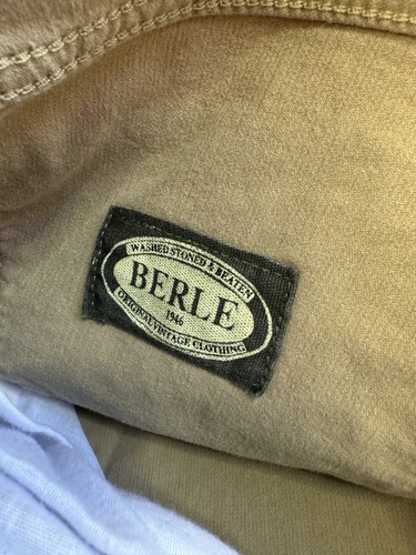 Berle Mens 38x32 (36x30) Corduroy Pants Stretch Outdoor Classic 5-Pocket Casual - Picture 3 of 10