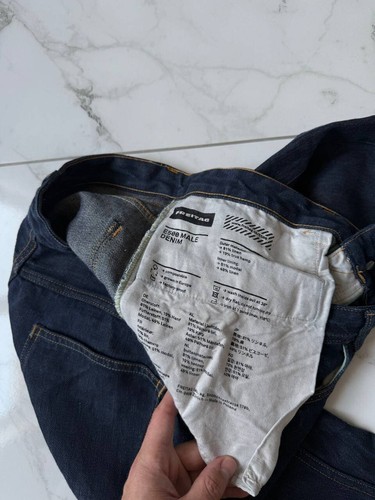 mens Freitag Hemp Linen E500 Male Raw blue Denim Jeans - Picture 9 of 10