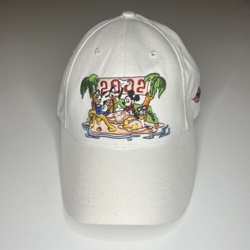 2002 Disney Cruise Line Baseball Cap Hat Walt Disney World Mickey Pluto Goofy - Picture 2 of 15