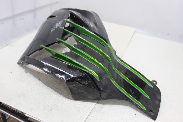 12-21 KAWASAKI NINJA ZX14R ABS LEFT MID UPPER SIDE FAIRING COWL PLASTIC 12-21 KAWASAKI NINJA ZX14R ABS LEFT MID UPPER SIDE FAIRING COWL PLASTIC