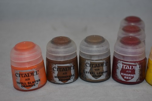12 Air Paint Pots Games Workshop Citadel - new old stock - Picture 7 of 7