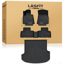 Floor Mats & Cargo Mat for Genesis GV80 2021-2024 5 Seats Protection Floor Liner