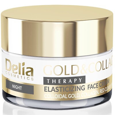DELIA Gold & Collagen Therapy Moisturising & Elasticizing Face