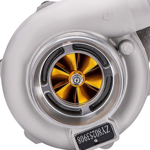 GT3076 GT3037 GT30 Billet Turbo 4-BOLT Flange 500HP + Oil In & Return Line kit - Picture 6 of 9