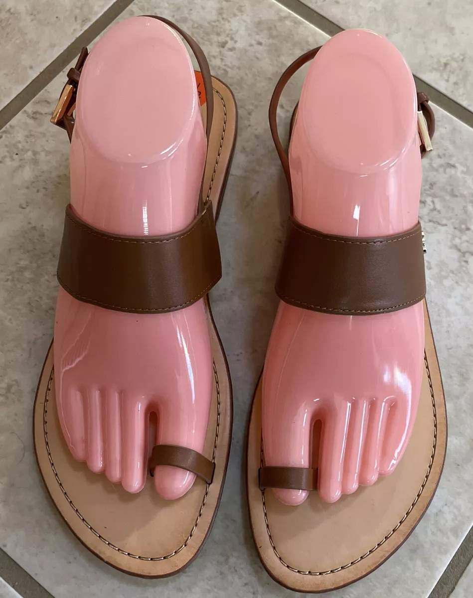 Calvin klein toe ring sandals sale