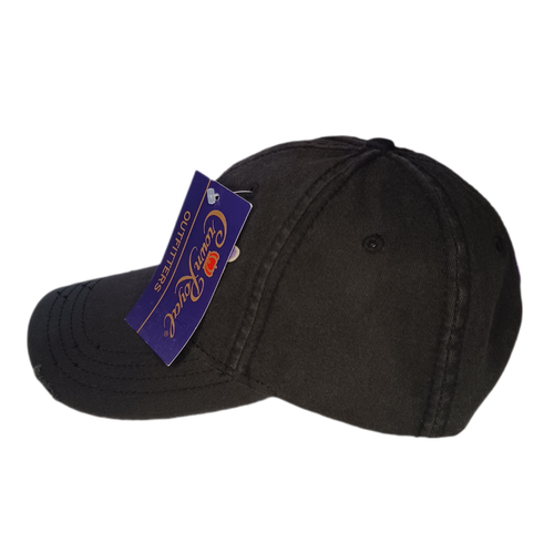 Crown Royal Mens Hat Cap Black Adjustable Hook and Loop Genuine Authentic - Picture 6 of 11