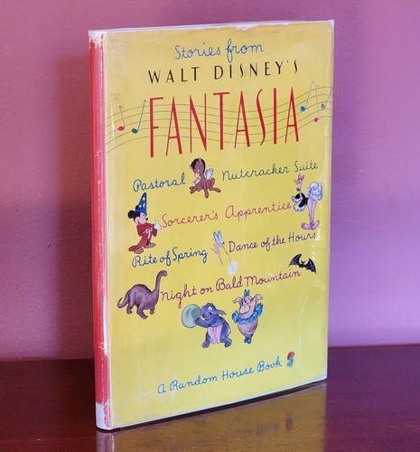 1940 FIRST EDITION, STORIES FROM WALT DISNEY'S FANTASIA WITH DUST JACKET - Bild 1 von 24