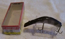 VINTAGE LAZY IKE-3 LURE 4/6/22  BOX-INSERT  3"  KL-32  BL SC