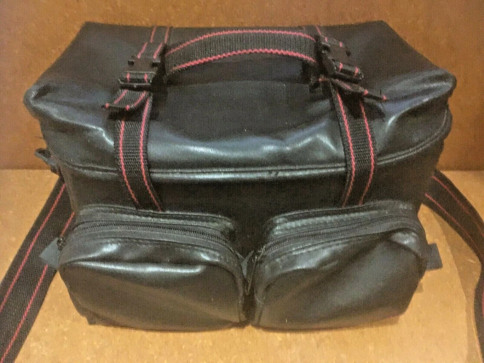 Promaster Black Camera Bag, front pockets, adjustable partitions, shoulder strap - Image 2 of 4