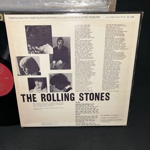 VG+ The Rolling Stones - Now! - 1965 US/UK Export 1st Press Rare DG Mono FFrr - Picture 8 of 8