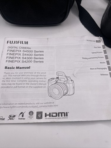 Fujifilm FinePix S4200 fotocamera digitale 14 MP 24x zoom con manuale e custodia OEM testata - Foto 2 di 24