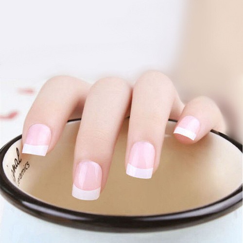 French Nail Patches and Fake Nail Manicure Tools Wear Detachable Nail Art 24 PCs - Bild 11 von 11