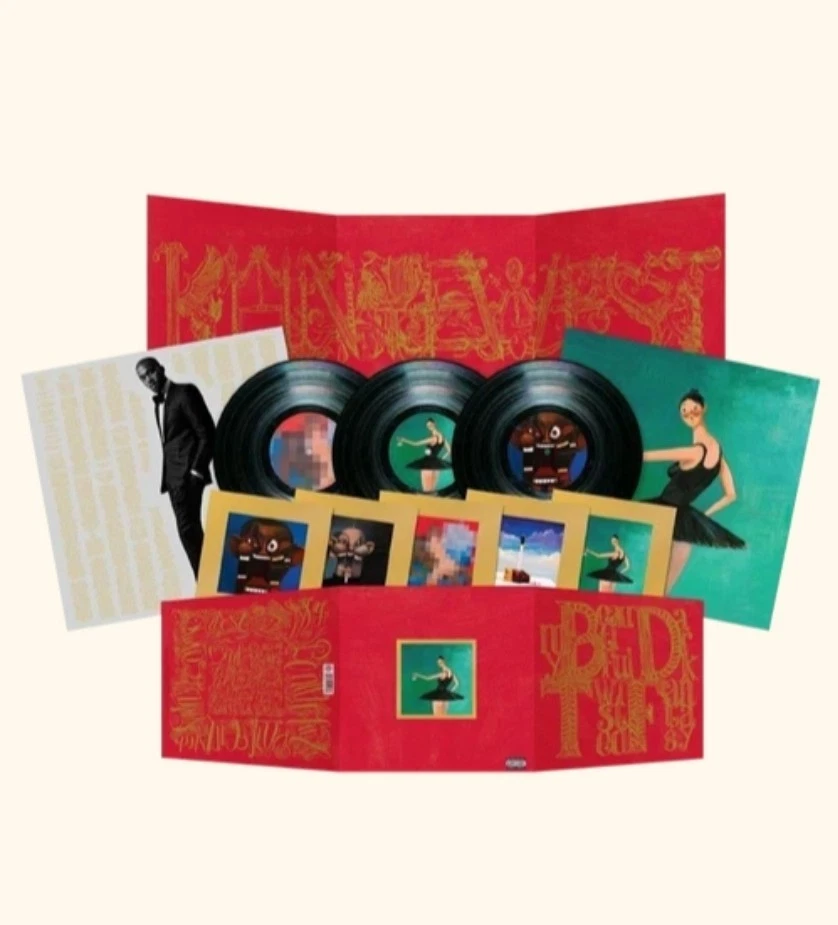 Kanye West Triple LP 33 RPM Speed Vinyl Records for sale | eBay