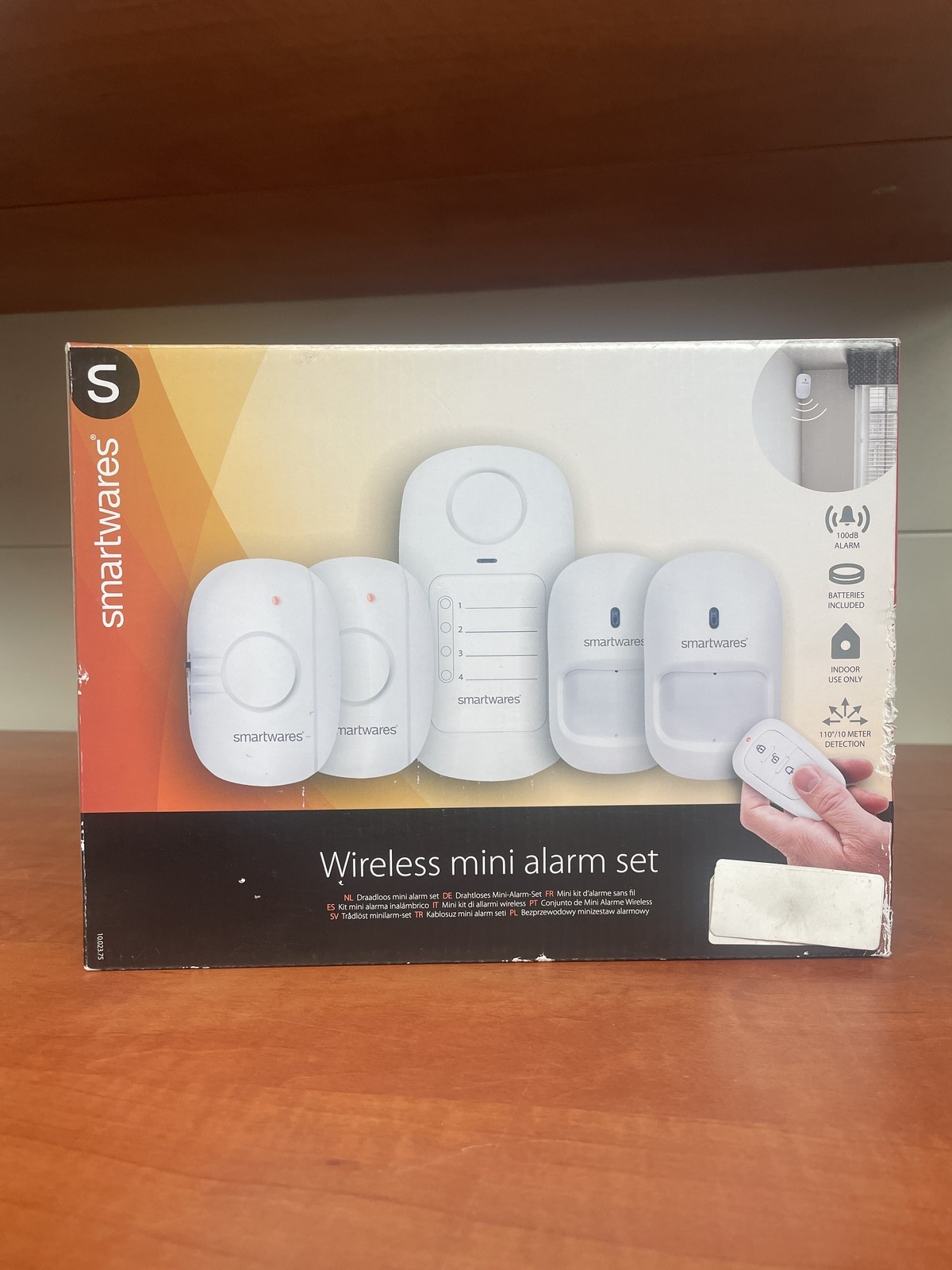Alarme sans fil Smartwares SC50-6FR pour eviter les cambriolages sans travaux