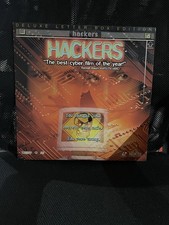 HACKERS - Laserdisc LD Angelina Jolie DELUXE WIDESCREEN Tested! VG cond!