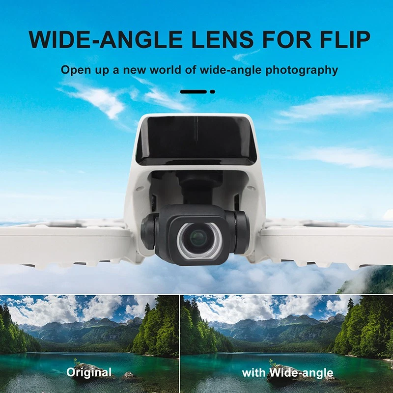Drone Lens Protector Wide Angle Filter Photography Accessories for DJI Flip
