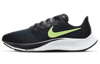 Nike Air Zoom Pegasus 37 Black Valerian Blue Ghost Men BQ9646-001 New Authentic