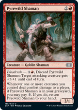 x4 Pyrewild Shaman - Double Masters - NM - MTG