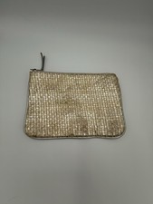 Neiman Marcus Metallic Pouch/Clutch   NWOT