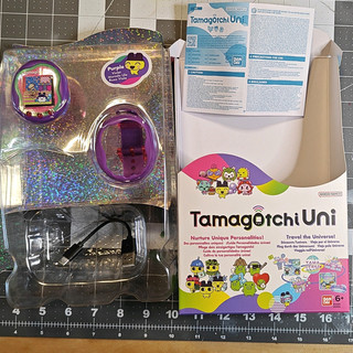 Tamagotchi Uni Purple w/ Box & Instructions