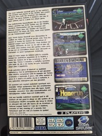 World Series Baseball Sega Saturn PAL, with Original Box and Manual