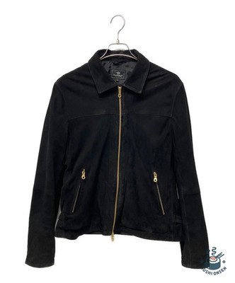 BEAMS HEART Leather rider jacket Size: L Black Men 41-18-0040-819
