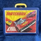 Matchbox Carry Case 1971 Lesney W/ All 4 Sleeves With Corgi, Tomica & Matchbox