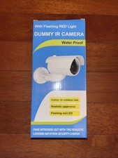 Dummy IR camera Waterproof Flashing Red Light NEW NIB