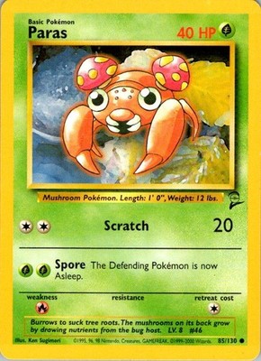 Paras Common Base Set 2  085/130 LP