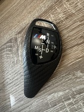 Bmw Genuine Oem F30 Performance Carbon Fiber Auto Shift Knob Trim 61312250698