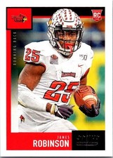 Panini Score 2020 James Robinson Rookie Card #382 Rookies Illinois State. rookie card picture