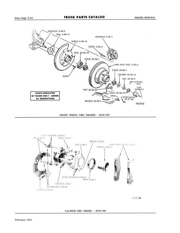 Dodge Truck 1969 1970 1971 libro de piezas catálogo camioneta camioneta Power Wagon ilustrado Foto 3 de 4