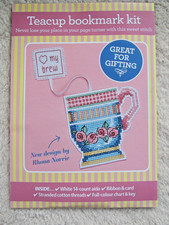 Teetasse Lesezeichen Kreuzstich Cover Kit