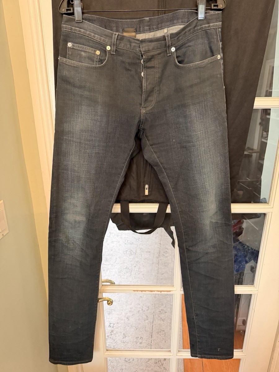 Dior Homme Coated Denim Size 31 | eBay