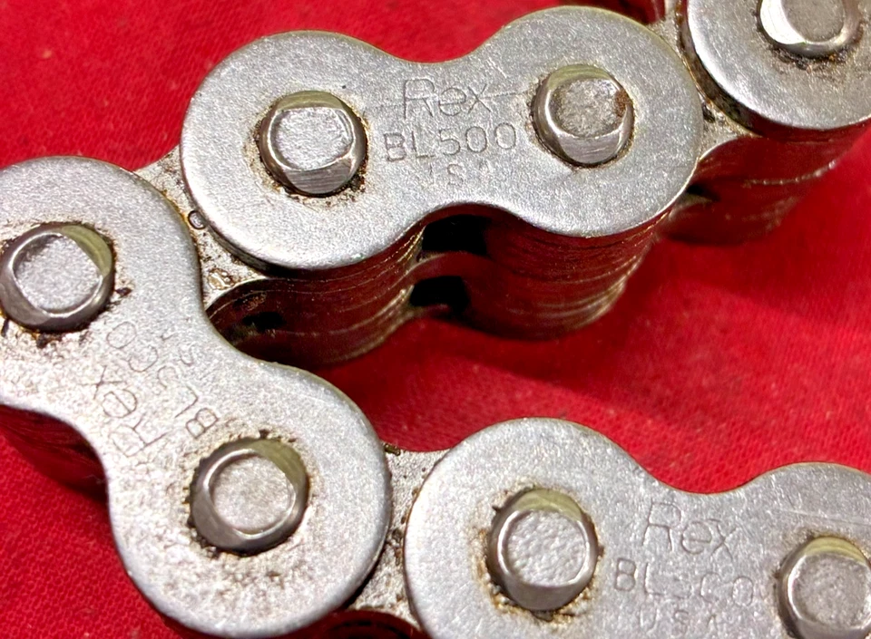 REX BL 500 LEAF CHAIN LENGTH: 23-1/2" WIDTH: 1-1/16" PITCH" 5/8" - Image 4 of 4