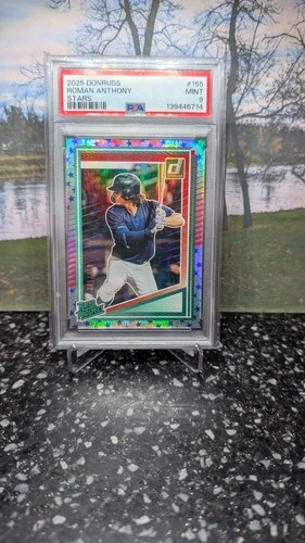 2025 Donruss Roman Anthony Stars /250 POP 1 SSP RC PSA 9 RARE