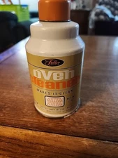 Vintage Rare Fuller Brush Oven Cleaner Spray Can 12 Oz Full 1960s Advertising 