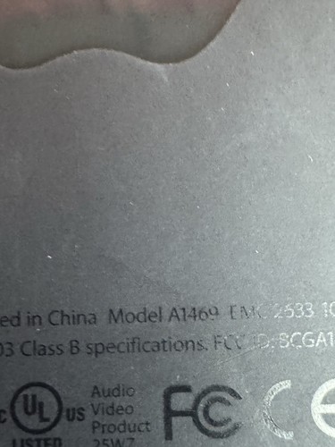 Apple TV Black MODEL: A1469 - Picture 3 of 4