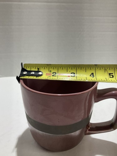 Pfaltzgraff Tri Colored Pink Coffee Mug Tea Cup Large - Picture 8 of 9