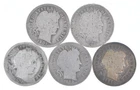 Better Lot 5 1901-O 1898 1906-S 1902-O 1892 Barber Dime 0.50 Face *209